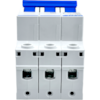 Mini Disjuntor Tripolar Chint 2A NXB-63 3P C2 6KA