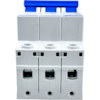 Mini Disjuntor Tripolar Chint 2A NXB-63C 3P C2 3KA
