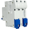 Mini Disjuntor Tripolar Chint 40A NB1-63 3P C40 6kA DB