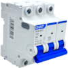 Mini Disjuntor Tripolar Chint 40A NXB-63C 3P C40 3KA