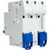 Mini Disjuntor Tripolar Chint 63A NB1-63 3P C63 6kA DB