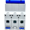 Mini Disjuntor Tripolar Chint 63A NXB-63C 3P C63 3KA