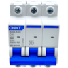 Mini Disjuntor Tripolar Chint 63A NXB-63C 3P C63 3KA