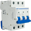 Mini Disjuntor Tripolar Chint 6A NB1-63 3P C6 6kA DB