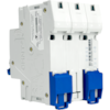 Mini Disjuntor Tripolar Chint 6A NB1-63 3P C6 6kA DB