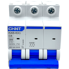 Mini Disjuntor Tripolar Chint 6A NXB-63C 3P C6 3KA