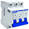 Mini Disjuntor Tripolar Chint 6A NXB-63C 3P C6 3KA