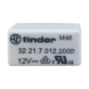Mini Relé | 1 Reversível 6A 12V | 32.21.7.012.2000  | Finder Mini Relé | 1 Reversível 6A 12V | 32.21.7.012.2000  | Finder