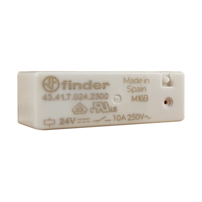 Mini Relé 10A 24V Finder 43.41.7.024.2300 Mini Relé 10A 24V Finder 43.41.7.024.2300