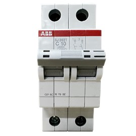 Minidisjuntor ABB Bipolar SJ202T-C10 2TAZ144200R0104
