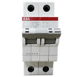 Minidisjuntor ABB Bipolar SJ202T-C20 2TAZ144200R0204