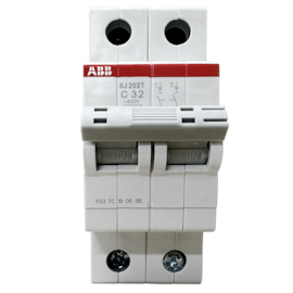 Minidisjuntor ABB Bipolar SJ202T-C32 2TAZ144200R0324 Minidisjuntor ABB Bipolar SJ202T-C32 2TAZ144200R0324