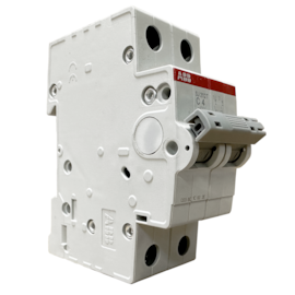Minidisjuntor ABB Bipolar SJ202T-C4 2TAZ144200R0044 Minidisjuntor ABB Bipolar SJ202T-C4 2TAZ144200R0044