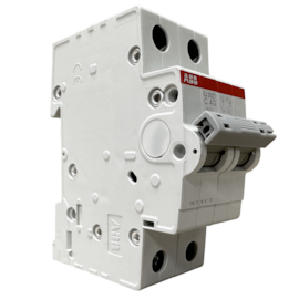 Minidisjuntor ABB Bipolar SJ202T-C40 2TAZ144200R0404 Minidisjuntor ABB Bipolar SJ202T-C40 2TAZ144200R0404