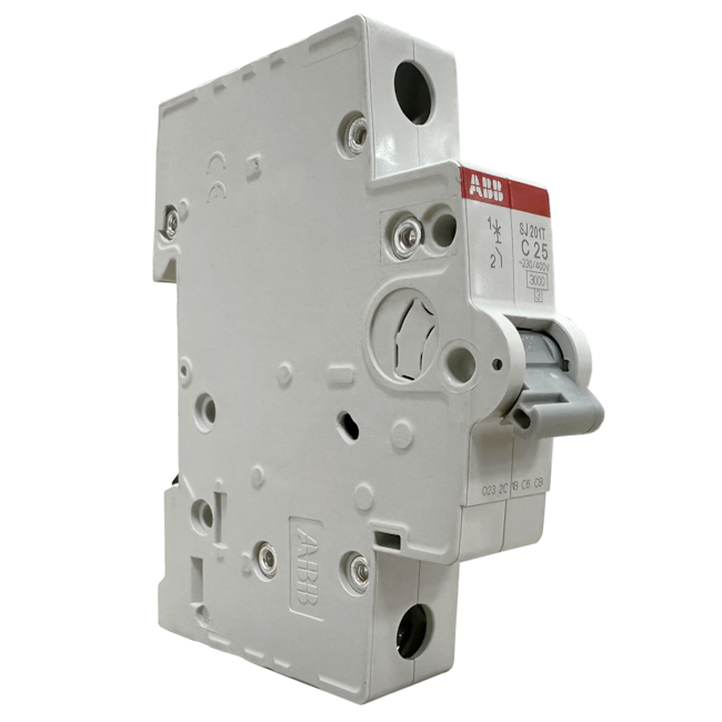 Minidisjuntor ABB Monopolar SJ201T-C25 2TAZ144100R0254 Minidisjuntor ABB Monopolar SJ201T-C25 2TAZ144100R0254