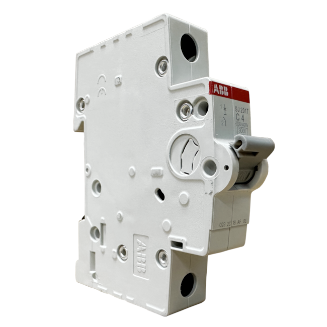 Minidisjuntor ABB Monopolar SJ201T-C4 2TAZ144100R0044 Minidisjuntor ABB Monopolar SJ201T-C4 2TAZ144100R0044