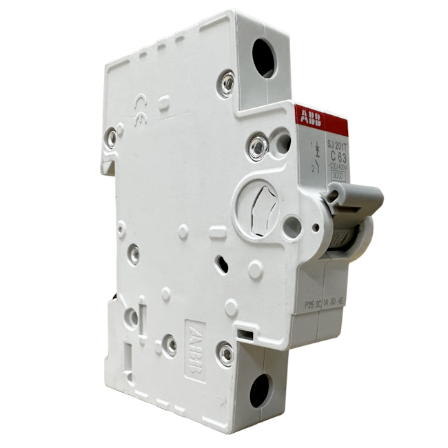 Minidisjuntor ABB Monopolar SJ201T-C63 2TAZ144100R0634 Minidisjuntor ABB Monopolar SJ201T-C63 2TAZ144100R0634