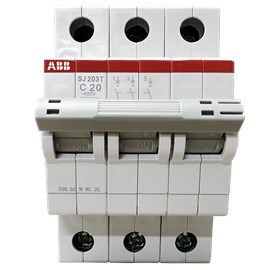 Minidisjuntor ABB Tripolar SJ203T-C20 2TAZ144300R0204