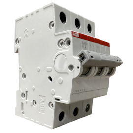 Minidisjuntor ABB Tripolar SJ203T-C4 2TAZ144200R0044 Minidisjuntor ABB Tripolar SJ203T-C4 2TAZ144200R0044