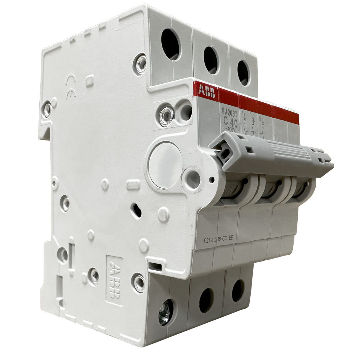 Minidisjuntor ABB Tripolar SJ203T-C63 2TAZ144300R0634