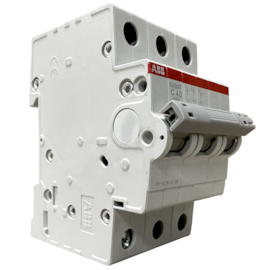 Minidisjuntor ABB Tripolar SJ203T-C40 2TAZ144300R0404 Minidisjuntor ABB Tripolar SJ203T-C40 2TAZ144300R0404