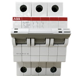 Minidisjuntor ABB Tripolar SJ203T-C40 2TAZ144300R0404