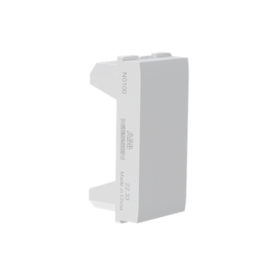 Módulo Cego ABB N0100 BL 1 Módulo Branco