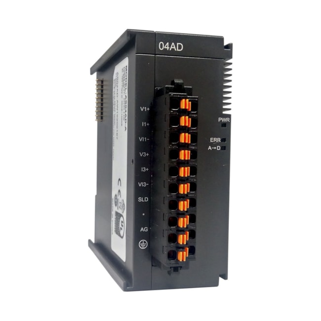 Módulo De Entrada Analógico | 1.2w/2.5w | As04ad-a | Delta Módulo De Entrada Analógico | 1.2w/2.5w | As04ad-a | Delta