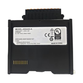 Módulo De Entrada Analógico | 1.2w/2.5w | As04ad-a | Delta Módulo De Entrada Analógico | 1.2w/2.5w | As04ad-a | Delta