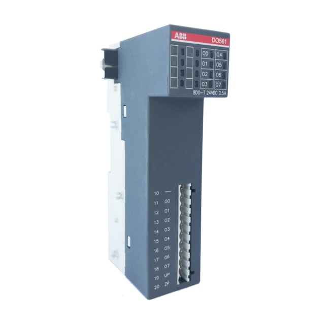 Módulo de Entrada Saída Digital ABB S500 eCo DO561 24V 8DO Módulo de Entrada Saída Digital ABB S500 eCo DO561 24V 8DO