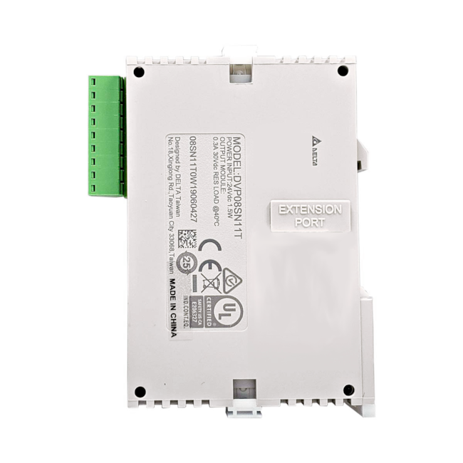 Módulo de Expansão | 8 Saídas Digitais NPN | DVP08SN11T | Delta