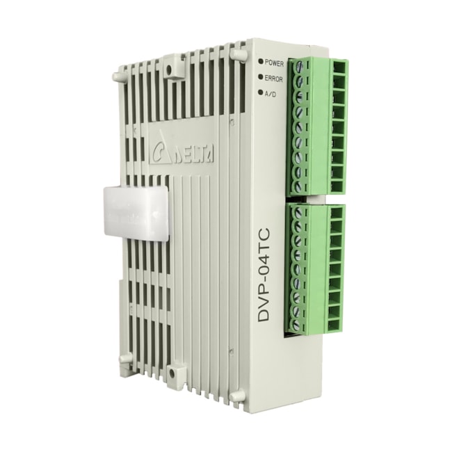 Módulo de Expansão Delta DVP04TC-S com 4 Entradas Termopar Módulo de Expansão Delta DVP04TC-S com 4 Entradas Termopar