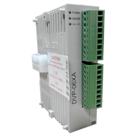 Módulo de Extensão Slim Delta DVP06XA-S2 com 4EA e 2SA 24V Módulo de Extensão Slim Delta DVP06XA-S2 com 4EA e 2SA 24V