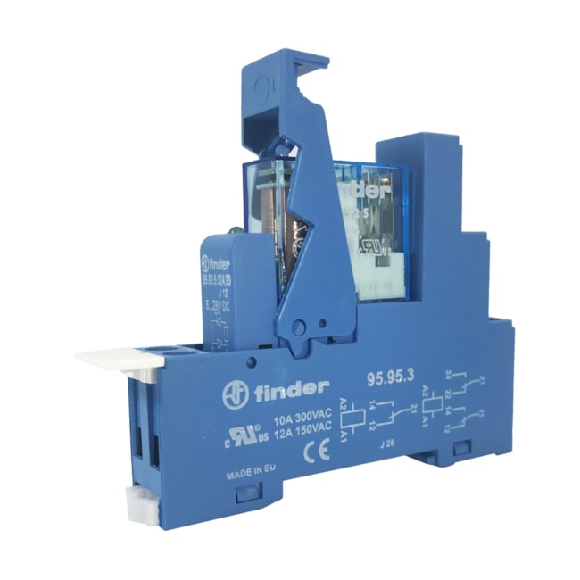 Módulo de Interface | 2 reversíveis 8A 24V | 49.52.7.024.0050 | Finder Módulo de Interface | 2 reversíveis 8A 24V | 49.52.7.024.0050 | Finder