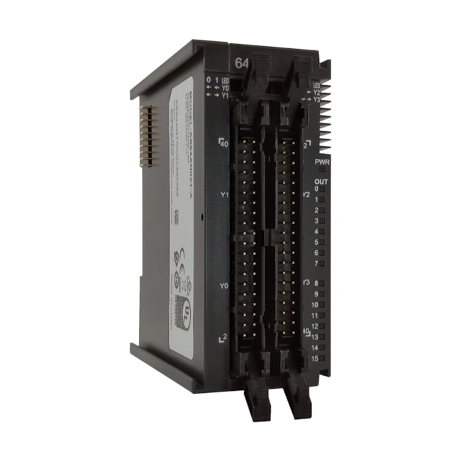 Módulo de Saída Digital | 64 Saídas 5~30VDC 0.1A 1.44W Transistor NPN | AS64AN02T-A | Delta Módulo de Saída Digital | 64 Saídas 5~30VDC 0.1A 1.44W Transistor NPN | AS64AN02T-A | Delta