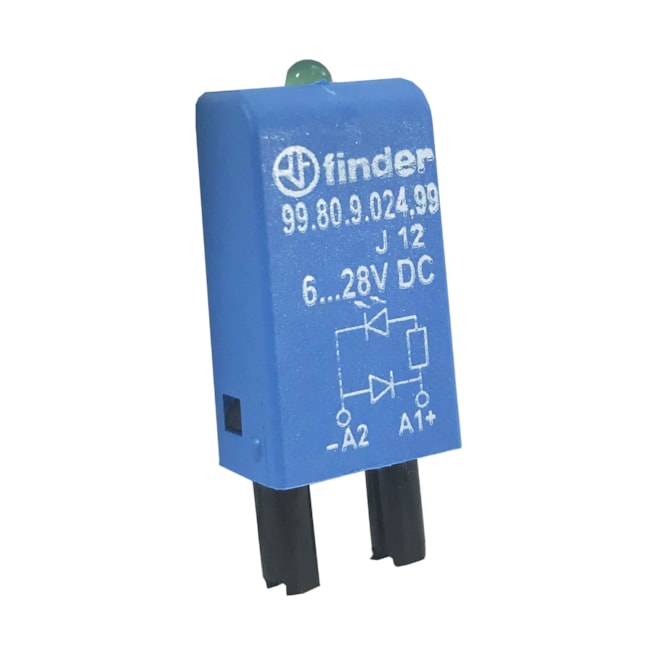 Módulo de Sinalização e Proteção LED | 99.80.9.024.99 | Finder Módulo de Sinalização e Proteção LED | 99.80.9.024.99 | Finder