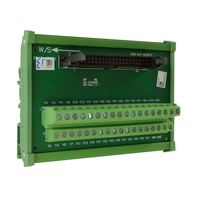 Módulo de Terminais Externos | 32 saídas de transistor MIL | UB-10-OT32A | Delta Módulo de Terminais Externos | 32 saídas de transistor MIL | UB-10-OT32A | Delta