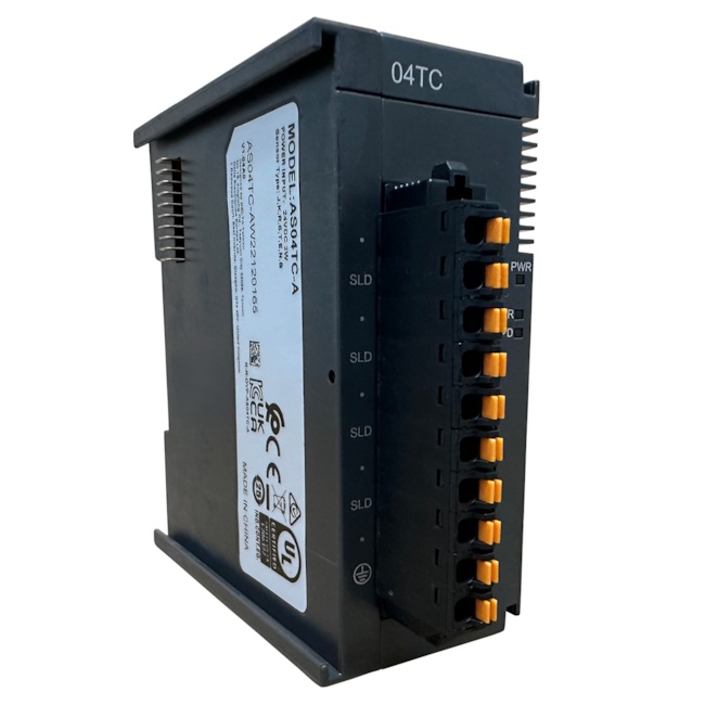 Módulo Expansão Delta 4ED Termopar AS04TC-A Módulo Expansão Delta 4ED Termopar AS04TC-A