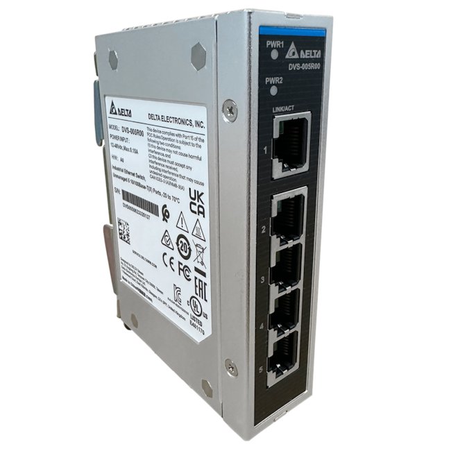 Modulo Switch Delta Ethernet 5 Portas DVS-005R00 Modulo Switch Delta Ethernet 5 Portas DVS-005R00