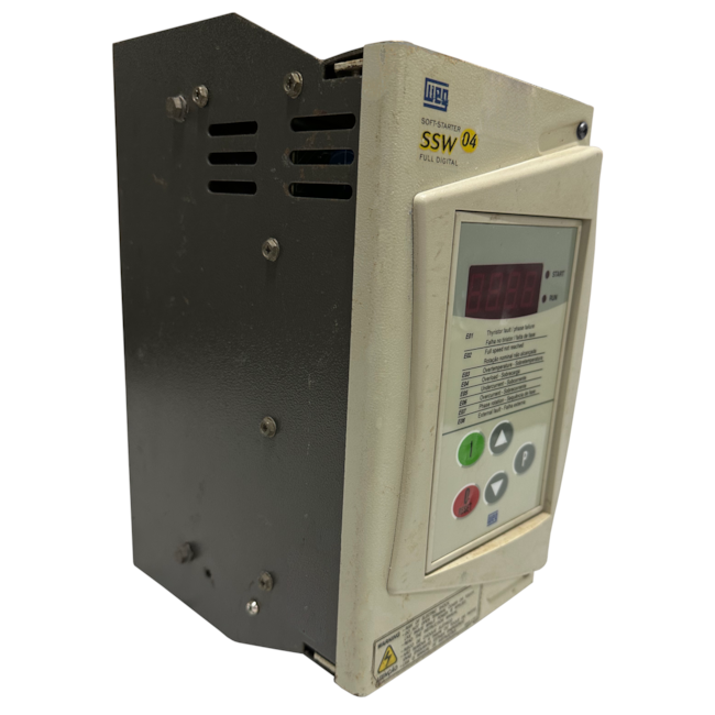 Partida Softstarter WEG SSW-04 45A Trifásica 220-440V Partida Softstarter WEG SSW-04 45A Trifásica 220-440V