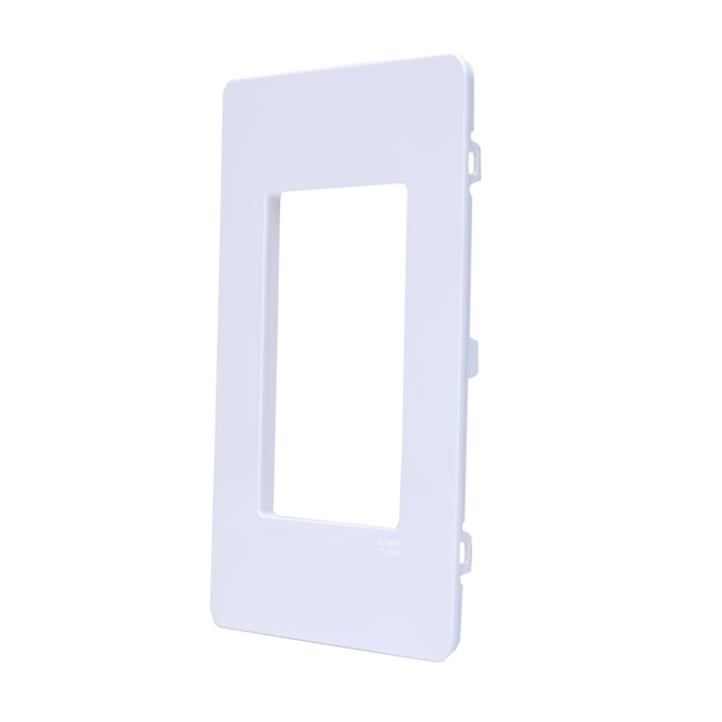 Placa 4x2 ABB N1373.1 BL 3 Módulos Horizontal Branca Linha Unno Placa 4x2 ABB N1373.1 BL 3 Módulos Horizontal Branca Linha Unno