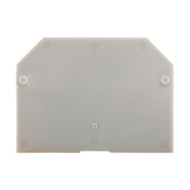 Placa de Fechamento | Cinza | EP6/10U | Connectwell Placa de Fechamento | Cinza | EP6/10U | Connectwell