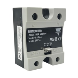 Relé de Estado Sólido | RM1E48V50 | Carlo Gavazzi Relé de Estado Sólido | RM1E48V50 | Carlo Gavazzi