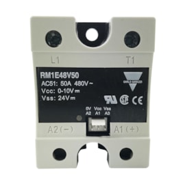 Relé de Estado Sólido | RM1E48V50 | Carlo Gavazzi Relé de Estado Sólido | RM1E48V50 | Carlo Gavazzi