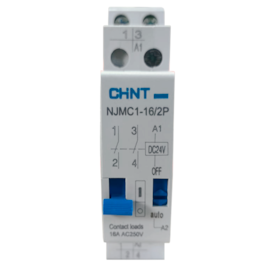 Relé de Impulso 2P 16A 24VCC NJMC1-16 Chint