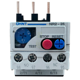 Relé de Sobrecarga Térmico Chint NR2-25 1-1,6A 1NA + 1NF