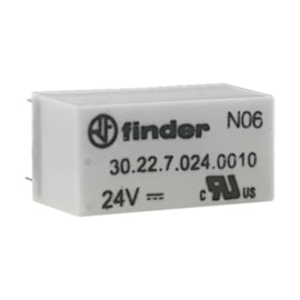 Relé Finder Subminiatura 2 Reversíveis 2A 24V 30.22.7.024.0020