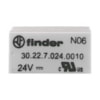 Relé Finder Subminiatura 2 Reversíveis 2A 24V 30.22.7.024.0020
