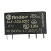Relé Industrial Finder 34.51.7.024.0010 6A 24VCC Relé Industrial Finder 34.51.7.024.0010 6A 24VCC