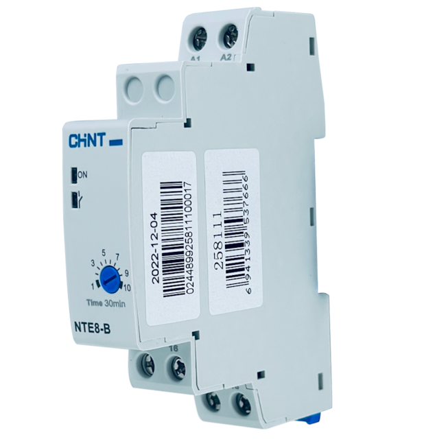 Relé Temporizador Chint NTE8-B 3min-30min AC220V